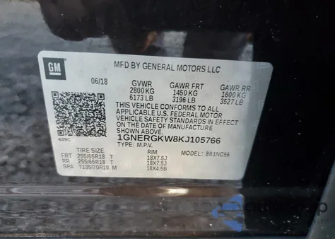 1GNERGKW8KJ105766